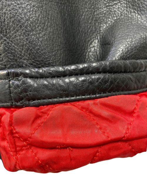 BEDWIN &THE HEARTBREAKERS（ベドウィンアンドザ ハートブレイカーズ）BEDWIN &THE HEARTBREAKERS (ベドウィンアンドザ ハートブレイカーズ) RHC Ron Herman (アールエイチシー ロンハーマン) レザージャケット ブラック サイズ:サイズ詳細参照の古着・服飾アイテム