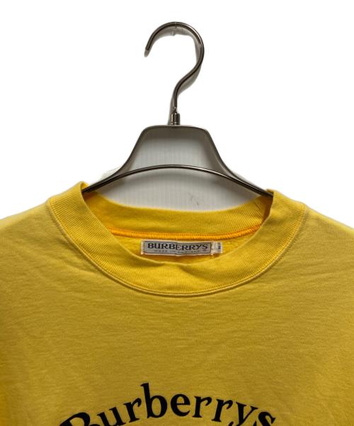 Burberry's（バーバリーズ）Burberry's (バーバリーズ) スウェット イエロー サイズ:Ｍの古着・服飾アイテム