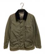 MARGARET HOWELLマーガレットハウエル）の古着「中綿ジャケット」｜カーキ