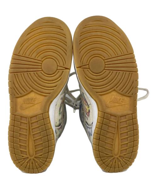 NIKE SB（ナイキエスビー）NIKE SB (ナイキエスビー) SUPREME (シュプリーム) DUNK HIGH OG QS ベージュ サイズ:US7の古着・服飾アイテム