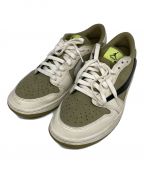 NIKE×Travis Scottナイキ×トラヴィススコット）の古着「Air Jordan 1 Low Golf NRG Neutral Olive」｜オリーブ
