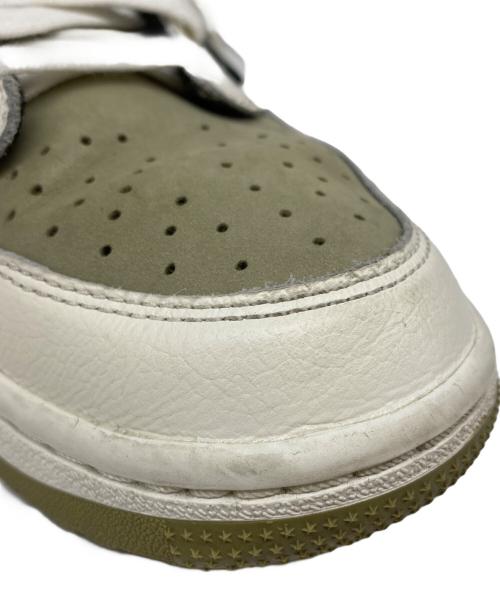 NIKE（ナイキ）NIKE (ナイキ) Travis Scott (トラヴィス スコット) Air Jordan 1 Low Golf NRG Neutral Olive オリーブ サイズ:US8.5の古着・服飾アイテム