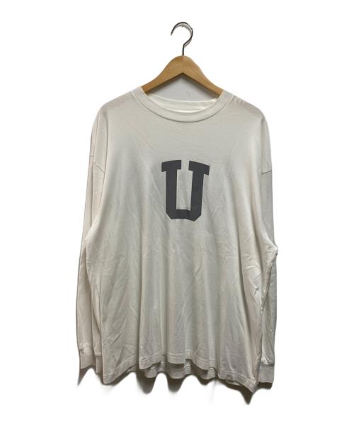 BLURHMS（ブラームス）BLURHMS (ブラームス) Long sleeve T-shirt ホワイト サイズ:2の古着・服飾アイテム