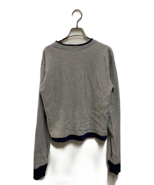 FRAMeWORK（フレームワーク）FRAMeWORK (フレームワーク) レイヤードライクTシャツ グレー サイズ:FREEの古着・服飾アイテム