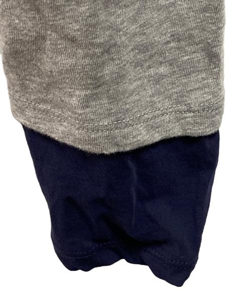 FRAMeWORK（フレームワーク）FRAMeWORK (フレームワーク) レイヤードライクTシャツ グレー サイズ:FREEの古着・服飾アイテム