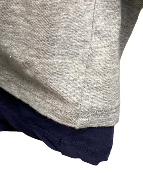 FRAMeWORK（フレームワーク）FRAMeWORK (フレームワーク) レイヤードライクTシャツ グレー サイズ:FREEの古着・服飾アイテム