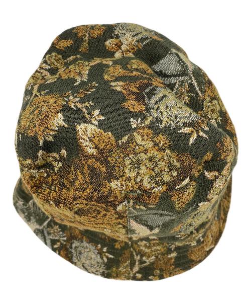 Engineered Garments（エンジニアド ガーメンツ）Engineered Garments (エンジニアードガーメンツ) ゴブラン柄バケットハット グリーンの古着・服飾アイテム