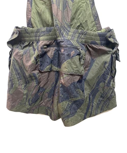 NIKE ACG（ナイキエーシージー）NIKE ACG (ナイキエージーシー) マウントフジショートオーバーオール ブラウン サイズ:XLの古着・服飾アイテム