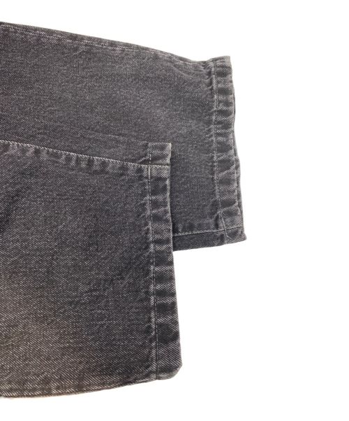 ACNE STUDIOS Bla konst（アクネステュディオスブロコンスト）ACNE STUDIOS Bla konst (アクネステュディオスブロコンスト) 1991 Toj Vintage Black Loose Fit Jeans 3654050028 ブラック サイズ:28 / 32の古着・服飾アイテム