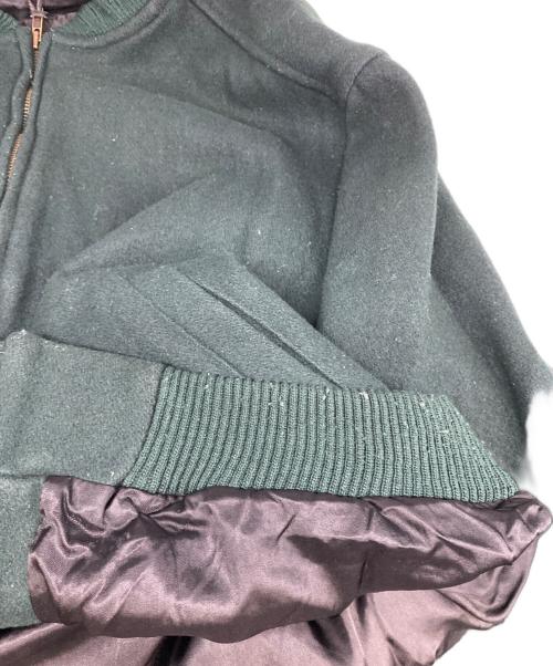 SPORTS MASTER（スポーツマスター）SPORTS MASTER (スポーツマスター) 80'sヴィンテージスタジャン グリーン サイズ:ＸＬの古着・服飾アイテム