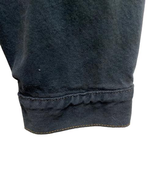 LEVI'S（リーバイス）LEVI'S (リーバイス) 後染めブラックデニムジャケット ブラック サイズ:サイズ詳細参照の古着・服飾アイテム