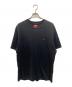 SUPREME（シュプリーム）の古着「Tシャツ」｜ブラック