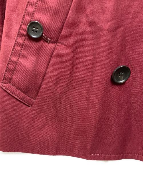 COACH（コーチ）COACH (コーチ) ショートトレンチコート レッド サイズ:Sの古着・服飾アイテム