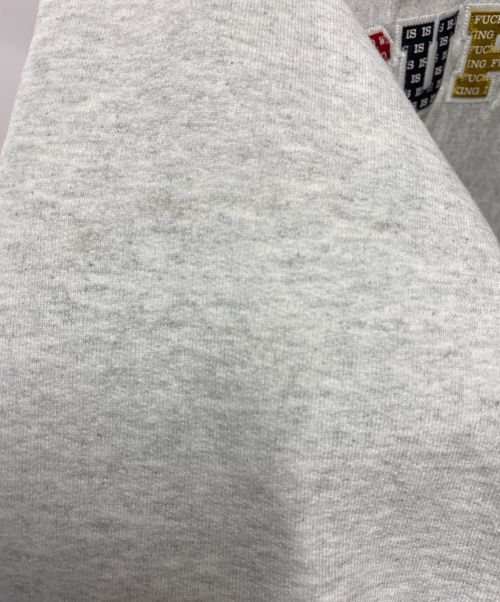 SUPREME（シュプリーム）SUPREME (シュプリーム) the most hooded sweatshirt グレー サイズ:Lの古着・服飾アイテム