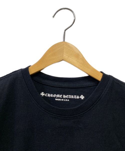 CHROME HEARTS（クロムハーツ）CHROME HEARTS (クロムハーツ) 99 EYES CHOMPER プリントTシャツ ブラック サイズ:Lの古着・服飾アイテム