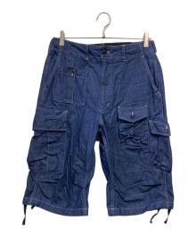 Engineered Garments×BEAMS PLUS（エンジニアドガーメンツ×ビームスプラス）の古着「BDU 3/4 Shorts Denim」｜インディゴ