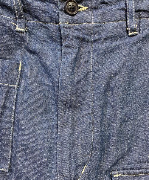 Engineered Garments（エンジニアドガーメンツ）Engineered Garments (エンジニアド ガーメンツ) BEAMS PLUS (ビームスプラス) BDU 3/4 Shorts Denim インディゴ サイズ:xsの古着・服飾アイテム