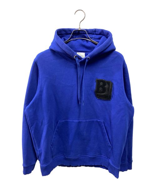 BURBERRY（バーバリー）BURBERRY (バーバリー) プルオーバーパーカー ブルー サイズ:Lの古着・服飾アイテム