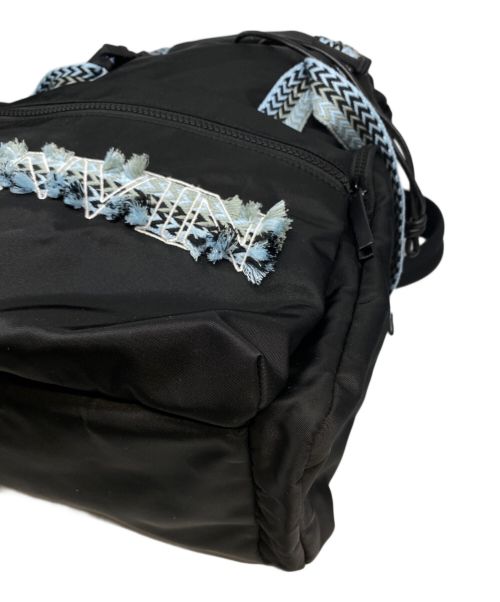 LANVIN（ランバン）LANVIN (ライバン) CURB バックパック ブラックの古着・服飾アイテム