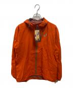 asicsアシックス）の古着「FUJITRAIL防水透湿ジャケット」｜オレンジ