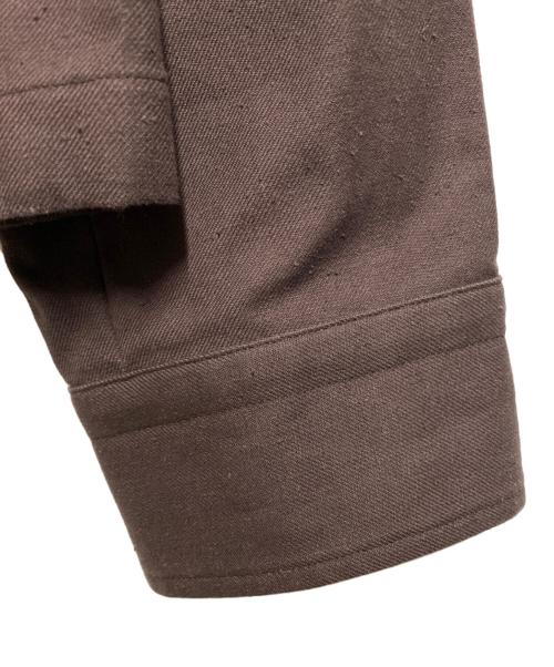 BOTTEGA VENETA（ボッテガベネタ）BOTTEGA VENETA (ボッテガベネタ) コットンシャツジャケット ブラウン サイズ:48の古着・服飾アイテム