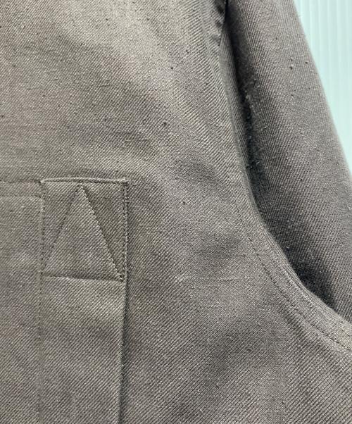 BOTTEGA VENETA（ボッテガベネタ）BOTTEGA VENETA (ボッテガベネタ) コットンシャツジャケット ブラウン サイズ:48の古着・服飾アイテム