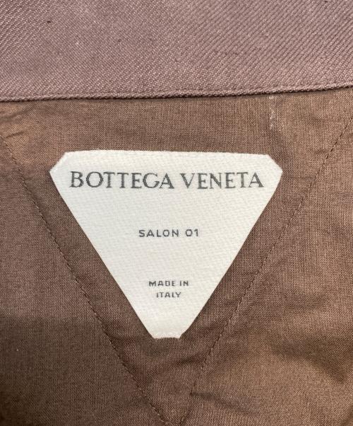 BOTTEGA VENETA（ボッテガベネタ）BOTTEGA VENETA (ボッテガベネタ) コットンシャツジャケット ブラウン サイズ:48の古着・服飾アイテム