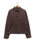 BOTTEGA VENETA（ボッテガベネタ）の古着「コットンシャツジャケット」｜ブラウン