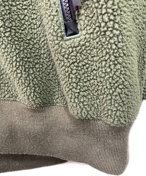 COMME des GARCONS HOMME（コムデギャルソン オム）COMME des GARCONS HOMME (コムデギャルソン オム) POLARTECフリースジャケット グリーン サイズ:Lの古着・服飾アイテム