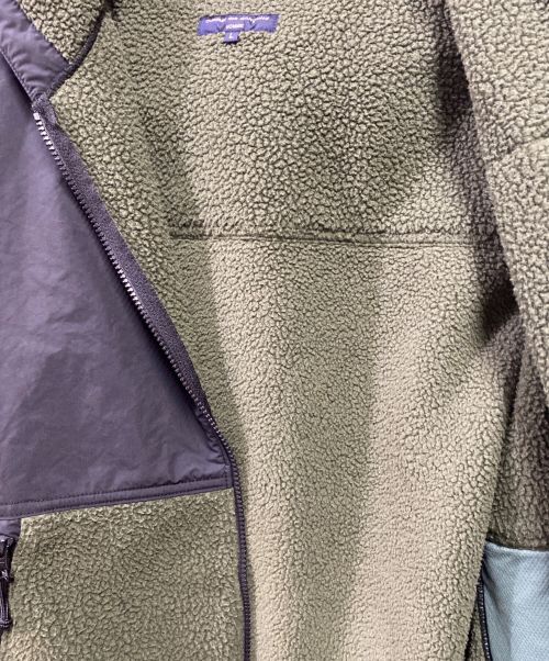 COMME des GARCONS HOMME（コムデギャルソン オム）COMME des GARCONS HOMME (コムデギャルソン オム) POLARTECフリースジャケット グリーン サイズ:Lの古着・服飾アイテム