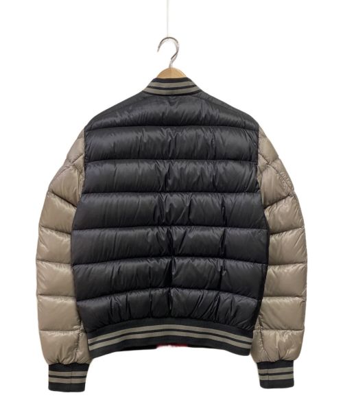 MONCLER（モンクレール）MONCLER (モンクレール) BRADFORD GIUBBOTTO ブラック×ベージュ サイズ:2の古着・服飾アイテム