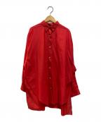 HAVEL studioハーヴェル スタジオ）の古着「ベーシックシャツ」｜レッド