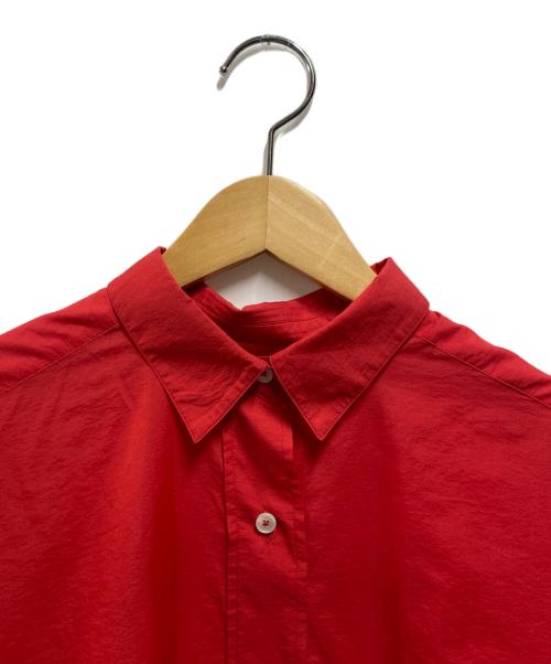 HAVEL studio（ハーヴェル スタジオ）HAVEL studio (ハーヴェル スタジオ) ベーシックシャツ レッド サイズ:Ｍの古着・服飾アイテム