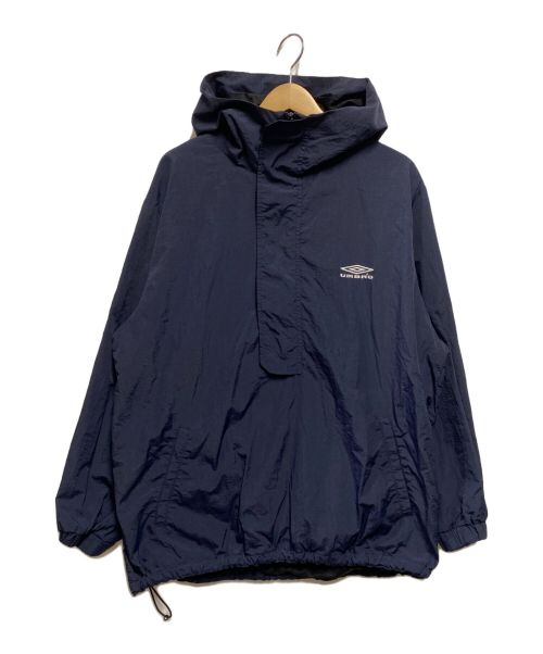 UMBRO（アンブロ）UMBRO (アンブロ) JOURNAL STANDARD (ジャーナル スタンダード) Warm Up Anorak ネイビー サイズ:Lの古着・服飾アイテム