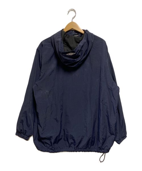UMBRO（アンブロ）UMBRO (アンブロ) JOURNAL STANDARD (ジャーナル スタンダード) Warm Up Anorak ネイビー サイズ:Lの古着・服飾アイテム