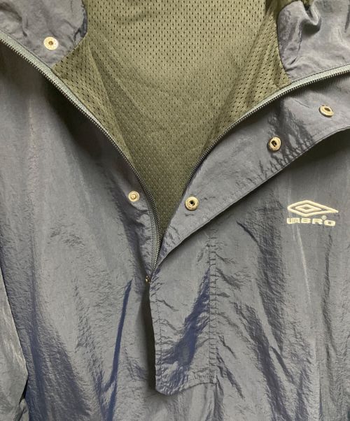 UMBRO（アンブロ）UMBRO (アンブロ) JOURNAL STANDARD (ジャーナル スタンダード) Warm Up Anorak ネイビー サイズ:Lの古着・服飾アイテム