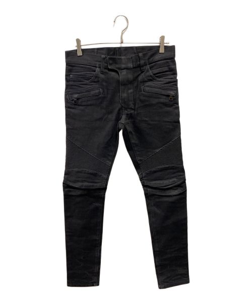 BALMAIN（バルマン）BALMAIN (バルマン) バイカーデニム ブラック サイズ:29の古着・服飾アイテム