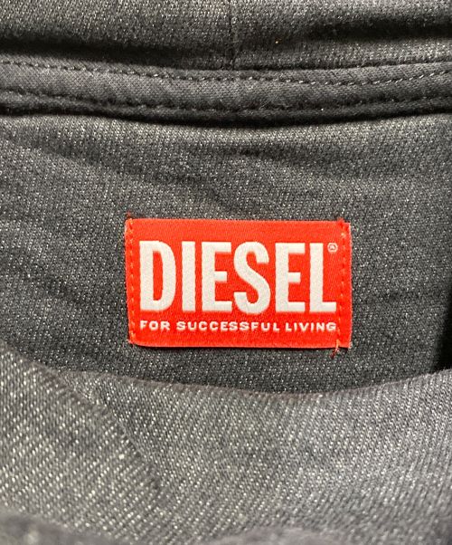 DIESEL（ディーゼル）DIESEL (ディーゼル) D-NLABELCOL-S TRACK グレー サイズ:Мの古着・服飾アイテム