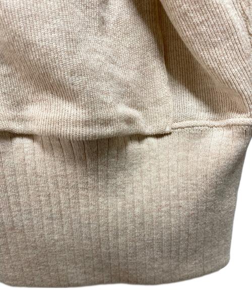 OLDE HOMESTEADER（オールド ホームステッダー）OLDE HOMESTEADER (オールド ホームステッダー) EXTRA COTTON JERSEY Cardigan ベージュ サイズ:42の古着・服飾アイテム