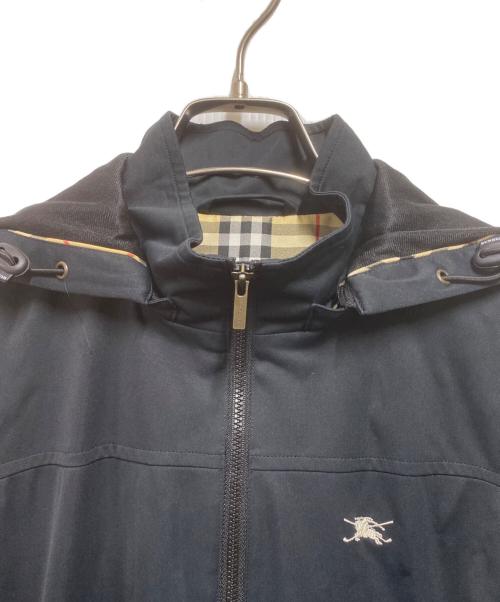 BURBERRY GOLF（バーバリーゴルフ）BURBERRY GOLF (バーバリーゴルフ) フーデッドジャケット ブラック サイズ:Lの古着・服飾アイテム