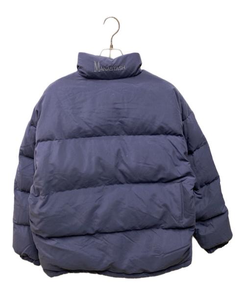 Manastash（マナスタッシュ）Manastash (マナスタッシュ) DOWN JACKET ネイビー サイズ:XLの古着・服飾アイテム