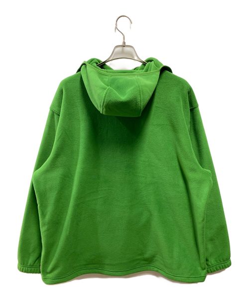 SUPREME（シュプリーム）SUPREME (シュプリーム) Polartec Facemask Half Zip Hooded Sweatshirt グリーン サイズ:XLの古着・服飾アイテム