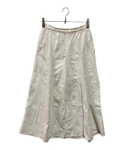 A-POC ABLE ISSEY MIYAKE（エイポック エイブル イッセイ ミヤケ）A-POC ABLE ISSEY MIYAKE (エイポック エイブル イッセイ ミヤケ) ワイドパンツ ホワイト サイズ:2の古着・服飾アイテム