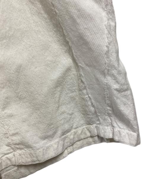 A-POC ABLE ISSEY MIYAKE（エイポック エイブル イッセイ ミヤケ）A-POC ABLE ISSEY MIYAKE (エイポック エイブル イッセイ ミヤケ) ワイドパンツ ホワイト サイズ:2の古着・服飾アイテム