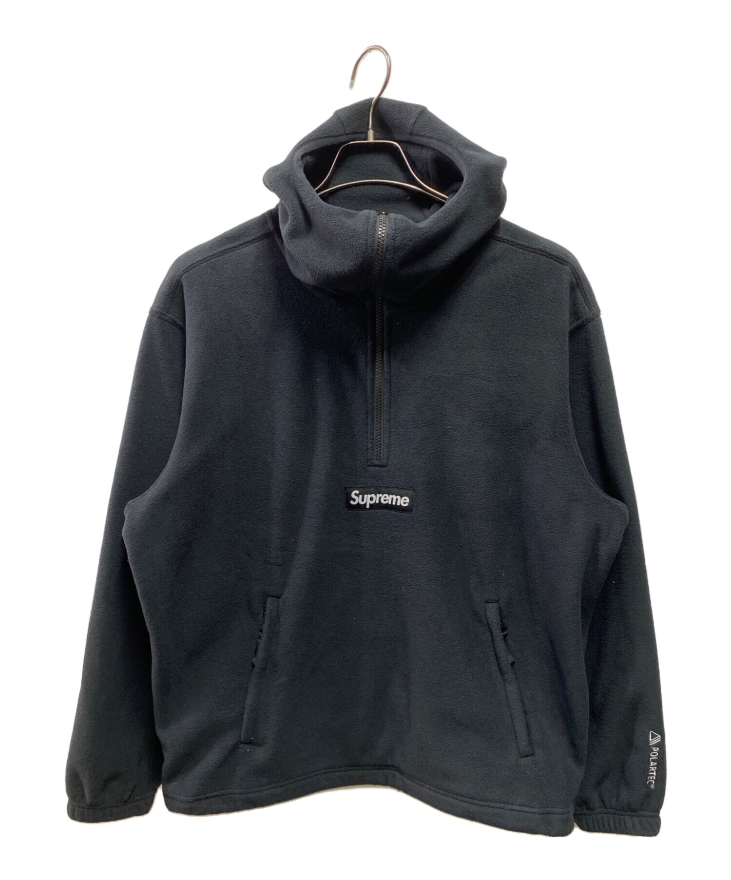 SUPREME (シュプリーム) Polartec Facemask Half Zip Hooded