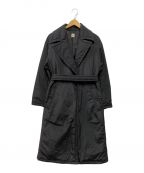 Ron Hermanロンハーマン）の古着「ベルテッドダウンコート」｜ブラック