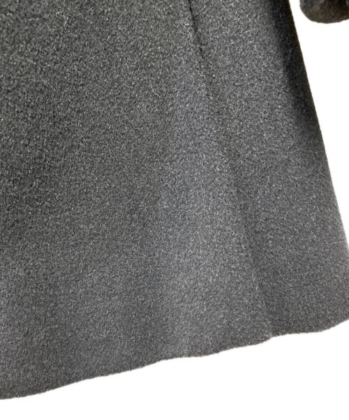 MaxMara（マックスマーラ）MaxMara (マックスマーラ) ウールコート ブラック サイズ:40の古着・服飾アイテム