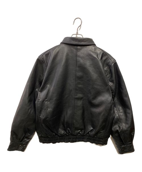 JOURNAL STANDARD（ジャーナルスタンダード）JOURNAL STANDARD (ジャーナル スタンダード) ラムダッドレザー ヴィンテージ ジャケット ブラック サイズ:Lの古着・服飾アイテム