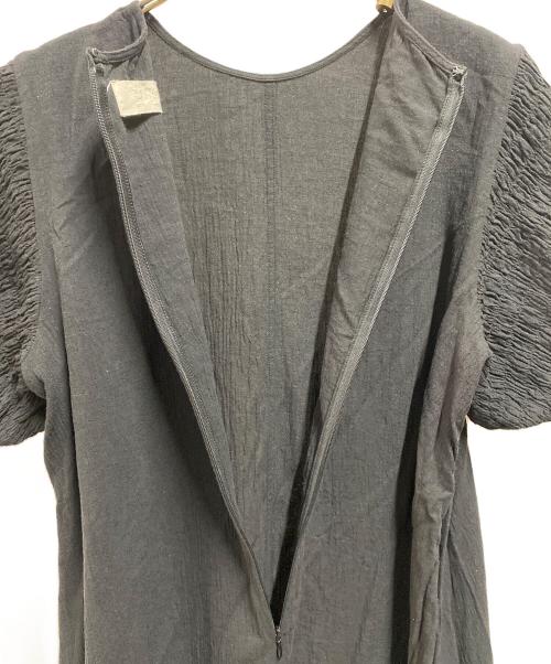 CABANABASH（カバナバシュ）CABANABASH (カバナバシュ) 半袖ワンピース ブラック サイズ:Ｓの古着・服飾アイテム