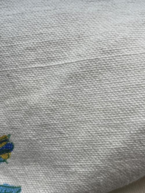 SZ Blockprints（エスゼットブロックプリント）SZ Blockprints (エスゼットブロックプリント) Ron Herman (ロンハーマン) 別注 Palldi DISCO PANTS ホワイト×ブルー サイズ:Ｓの古着・服飾アイテム